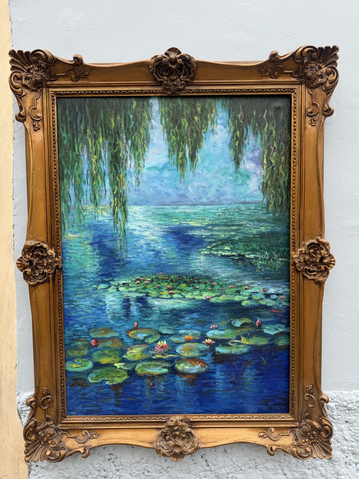 Large and Impressive Monet Oil